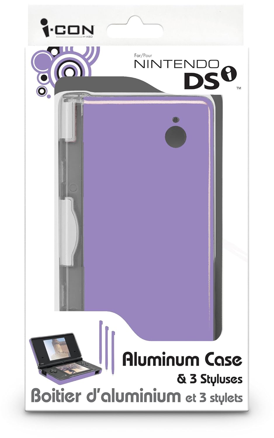 Aluminum Case Plus 3 Styluses for DSi