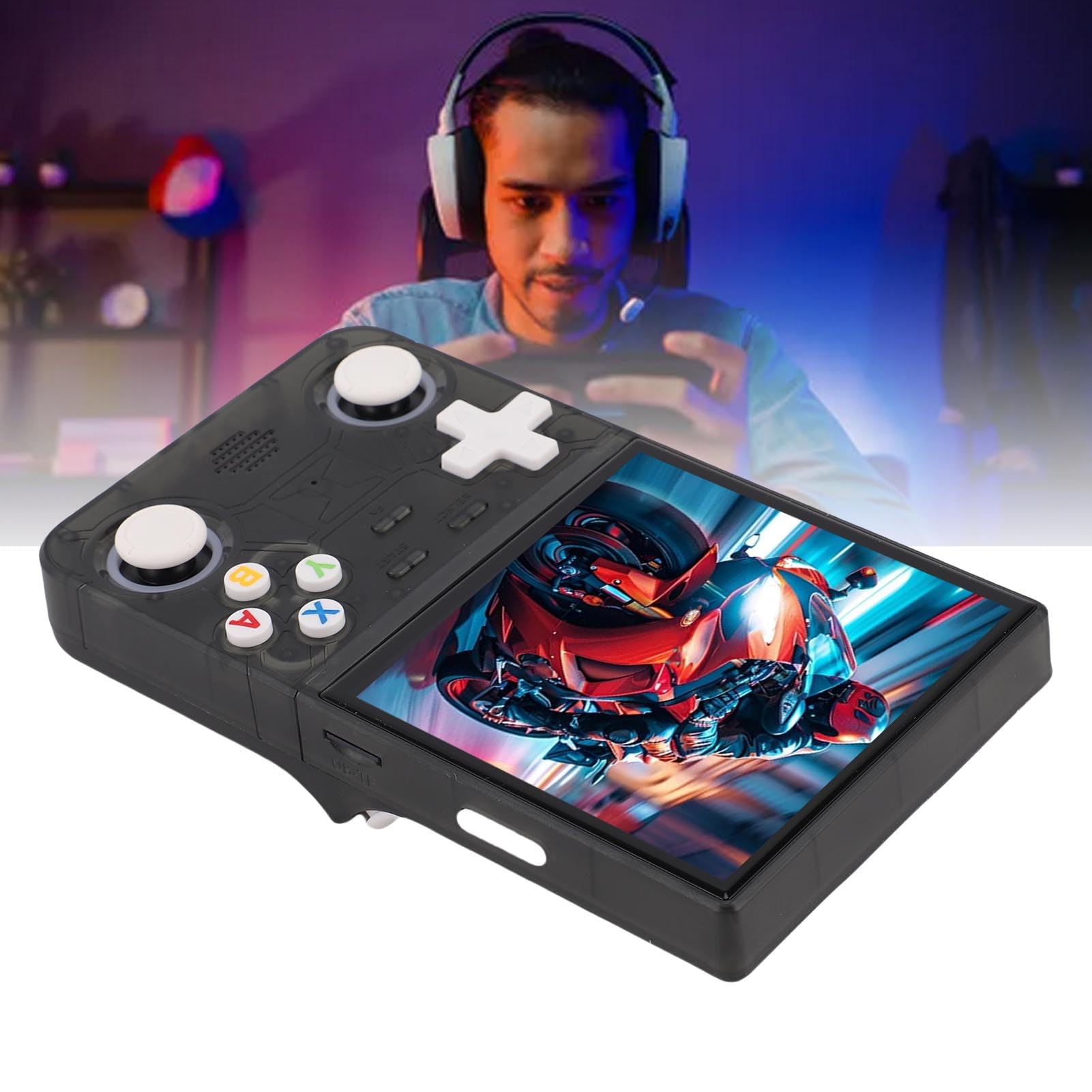 Console per Emulatore di Giochi retrò Design di Controllo Preciso per un Controllo delle più Accurato Open Source per (64G)