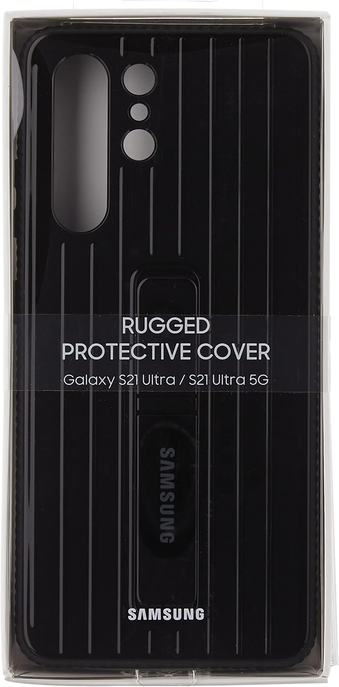 Galaxy S21 Ultra Case, Rugged Protective Cover - Black (Us Version)