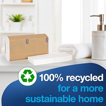 Tork Xpress Soft Multifold Hand Towel White, 16 Packs x 189 Towels, 101293 | Compatible with H2 Dispensers, 2-Ply, White with Gray Leaf Print, Absorbent, Advanced Quality