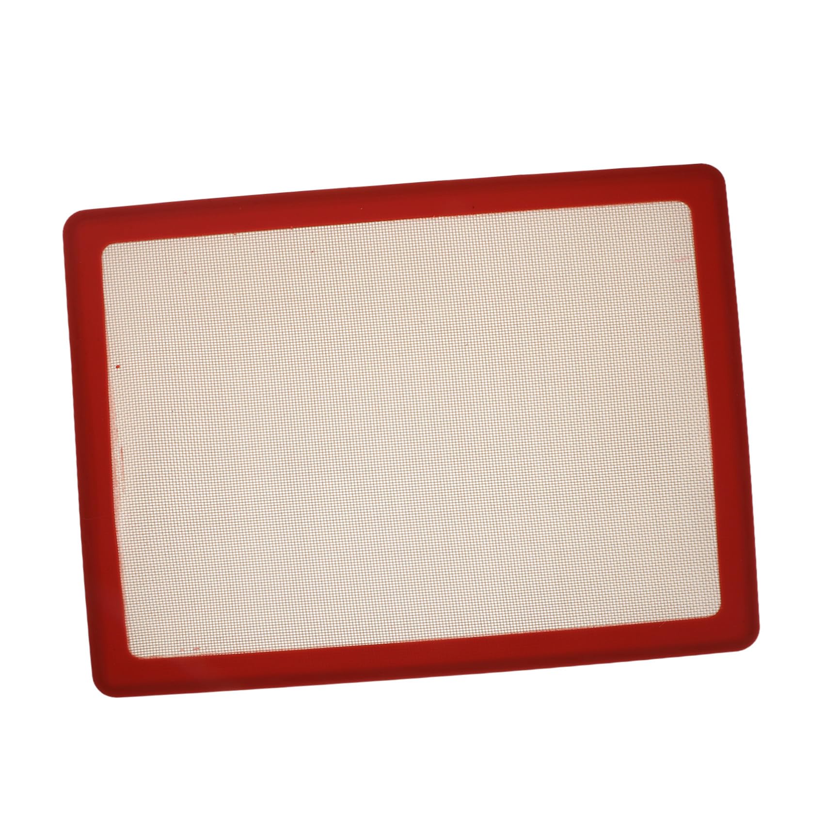 Tapete de Silicona para Repostería Rojo, Hierro, Antideslizante | Horno y Elaboración de Pasteles, Superficie Reutilizable, Protección Reforzada, Uso Versátil