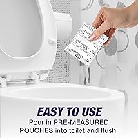 Vista 5 de SeptoBac Tratamiento del sistema de tanque séptico, bolsas premedidas para uso semanal en tanques de residuos de aguas residuales en hogares