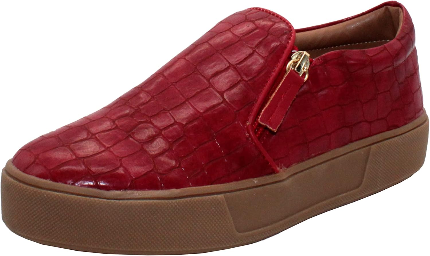VOLATILE Women's Carryon Sneaker, Red, 8.5