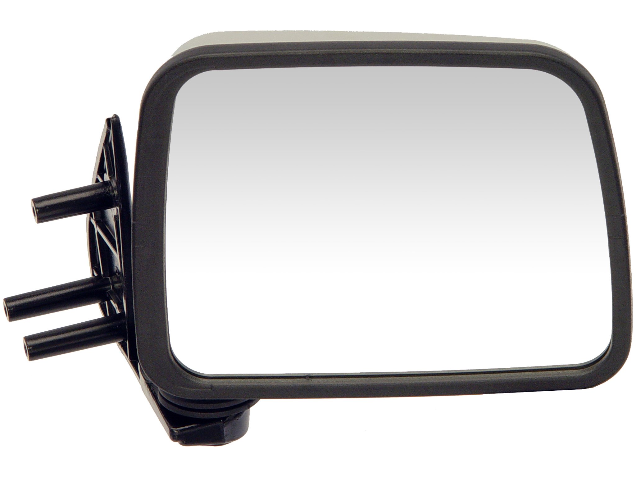 Dorman 955-201 Passenger Side Manual Door Mirror - Folding for Select Nissan Models, Chrome