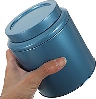Vista 4 de Yardwe Hojalata Té Café Té Latas de Azúcar Café Té Azúcar Bote Hermético Café Lata Hermética Lata Cocina Estaño Lata Café Frasco de Té Sellado