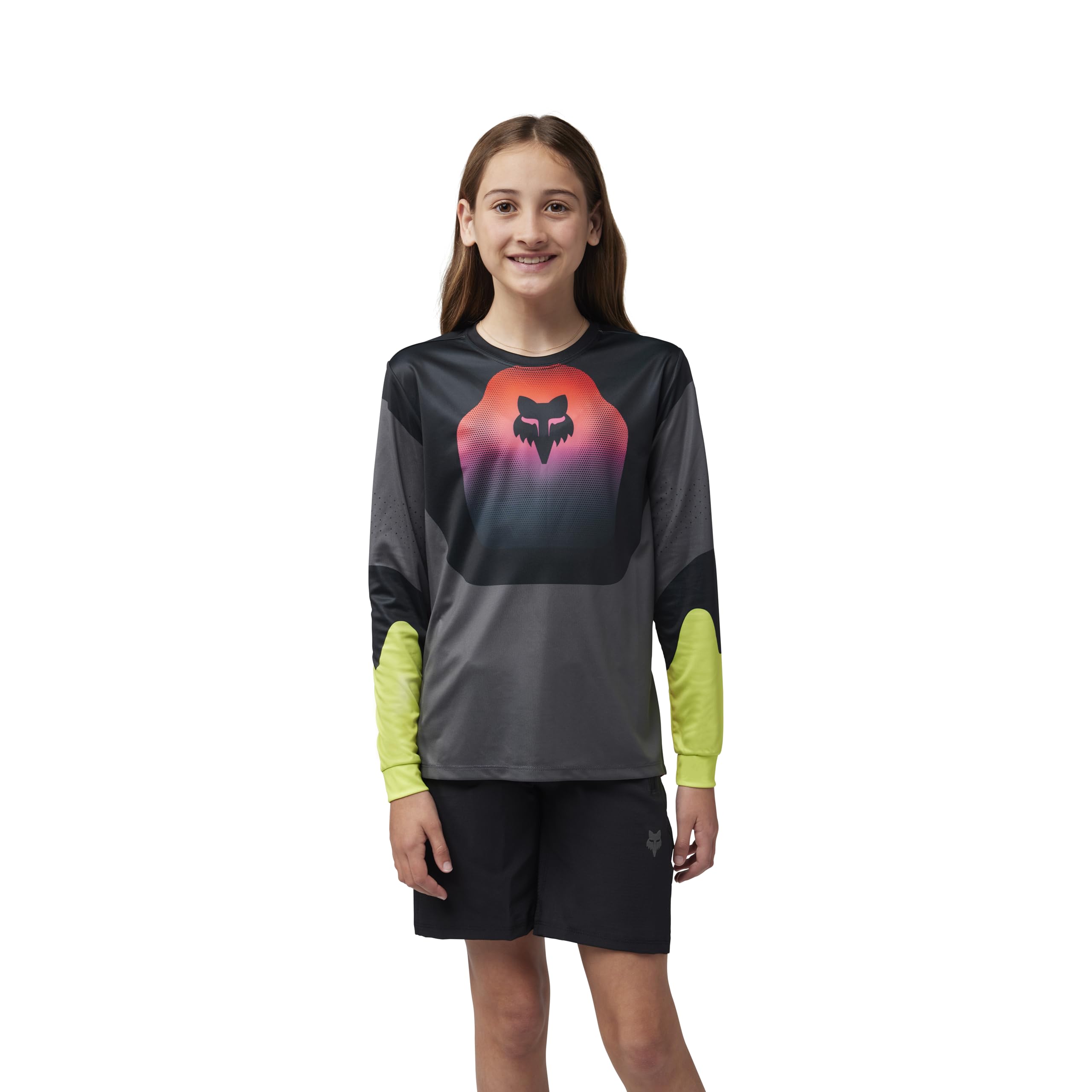 Maillot de cyclisme Fox Junior pour protéger les bras des enfants en vtt - 5
