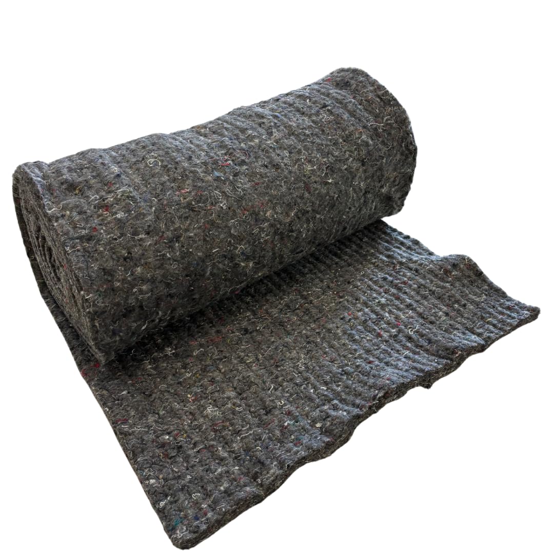 Black Barn Upholstery Supplies 3Oz (900G/M2) Needled Wool Wadding 68Cm Wide 1M Length