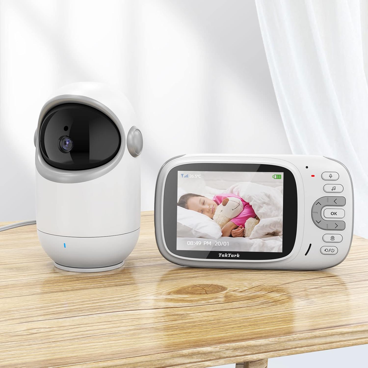 TakTark BM802-EU Parent Unit and Baby Unit