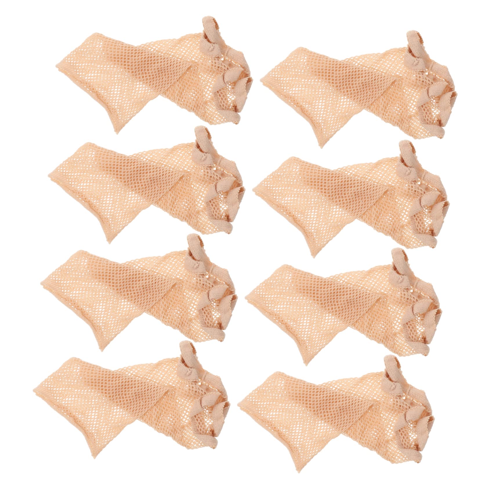 LIFKOME 8Pcs Breathable Wig Net Caps High Elasticity Hair Nets for Comfortable Wig Headgear for All Hair Soft Mesh for