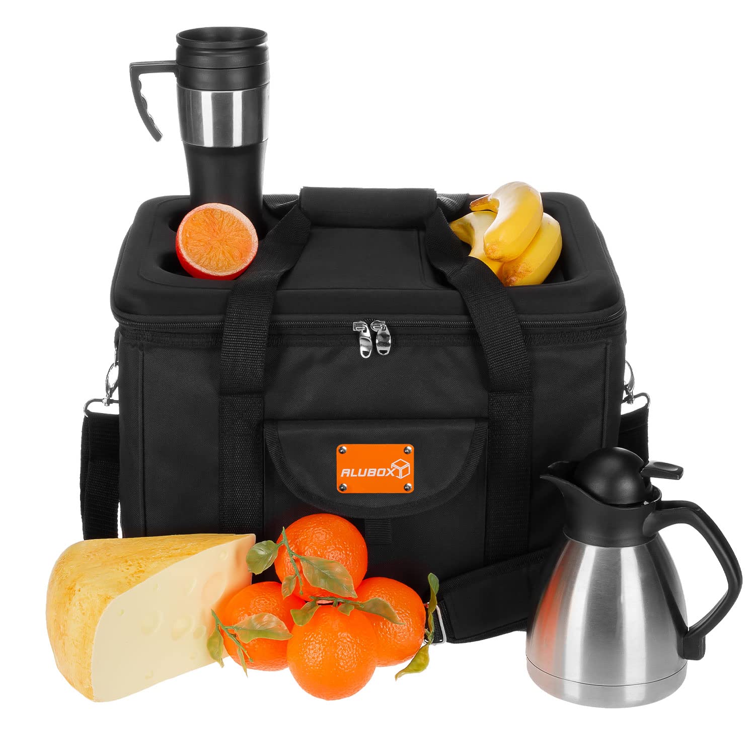 ALUBOX Sac isotherme XL Black Edition - 40 l - En polyester - Noir