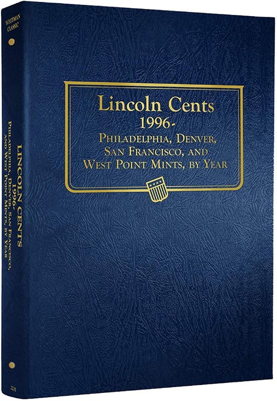 US Lincoln Cent Coin Album 1996 - 2024 (Printed Dates) with Bicentennial #2235