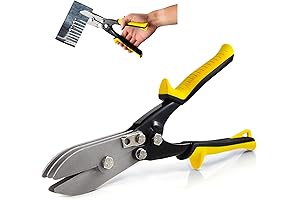 5-Blade Hand Crimper for Metal Sheets: HVAC Tool for Duct Work