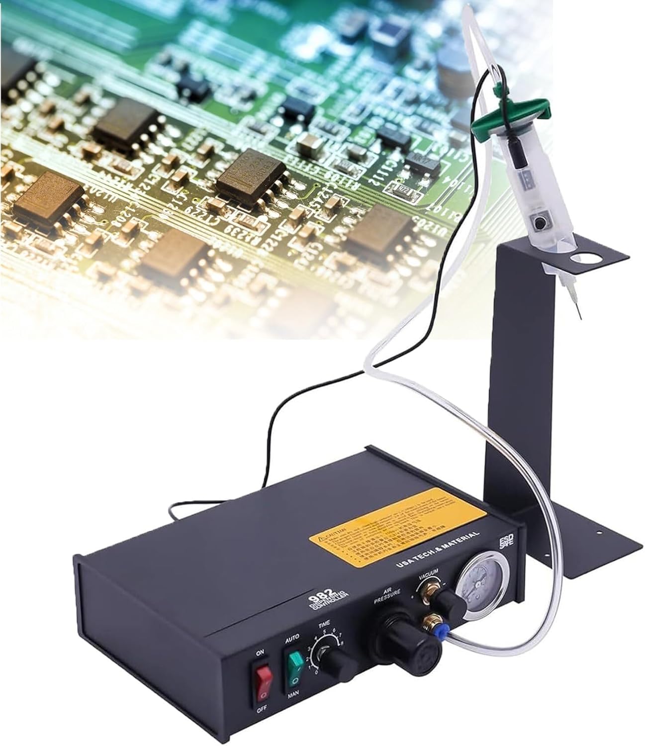 Semi-automatic dropper glue machine automatic liquid adhesive controller digital display adjustable dispensing interval
