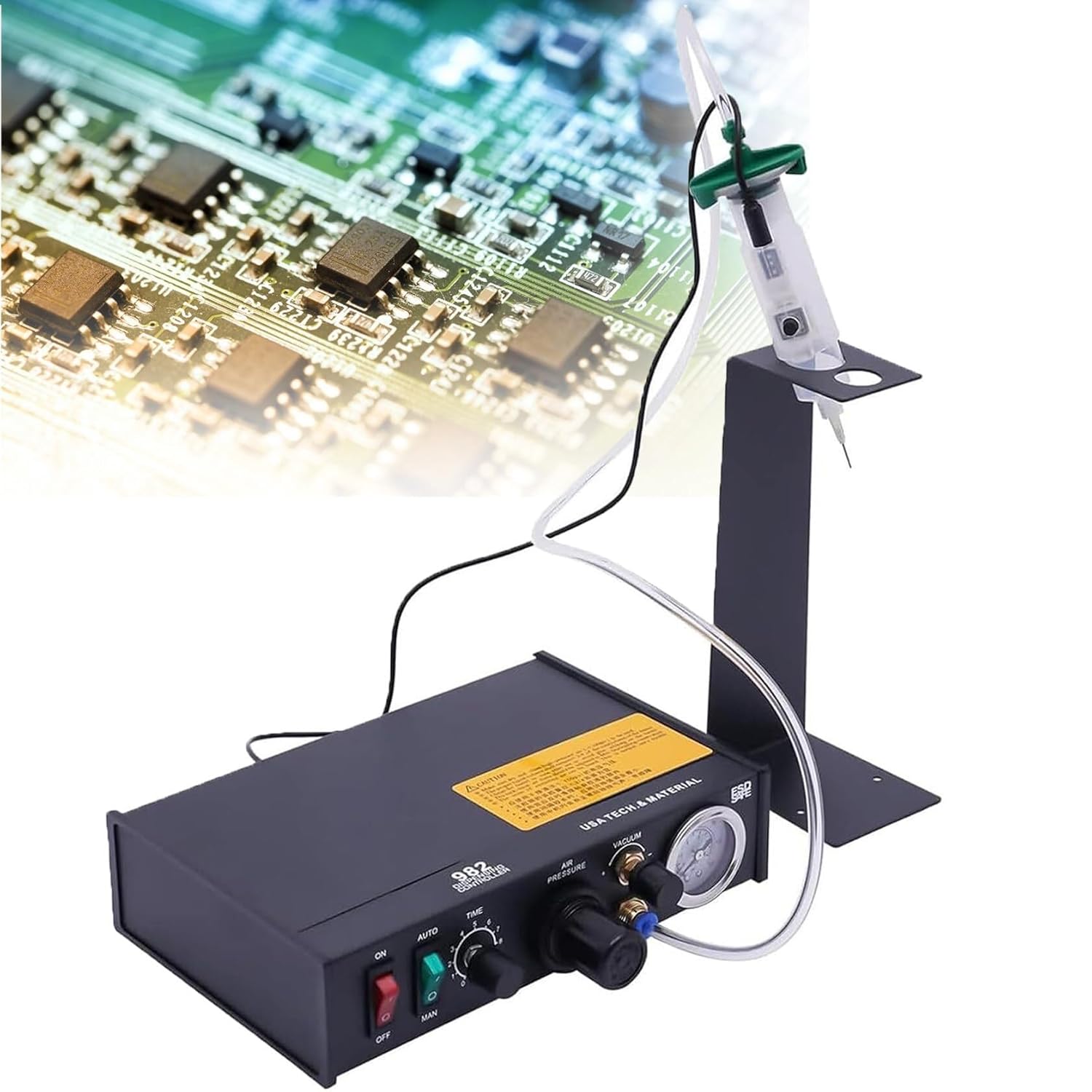 Semi-Automatic Dropper Glue Machine Automatic Liquid Adhesive Controller Digital Display Adjustable Dispensing Interval