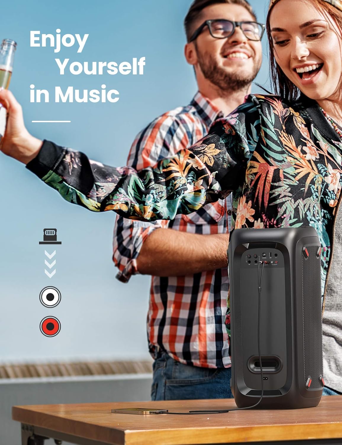 UGREEN RCA Cable MFi Certified Lightning to RCA Cable for iPhone 2RCA Splitter Audio Cord RCA Y Adapter Hi-Fi Sound RCA Stereo Connector Compatible with iPhone 13 Mini Pro Max 12 iPad MP3 Speaker 3FT : Electronics