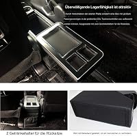 QSULNN Középkonzol polcokkal VW T5 T6 T6.1 2003-2019 fekete 3