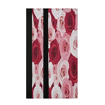 KLL Rose 2 Pcs Refrigerator Door Handle Covers, Dishwashers Grill Microwave Cabinet Door Cloth Protect Kitchen Appliance Clean