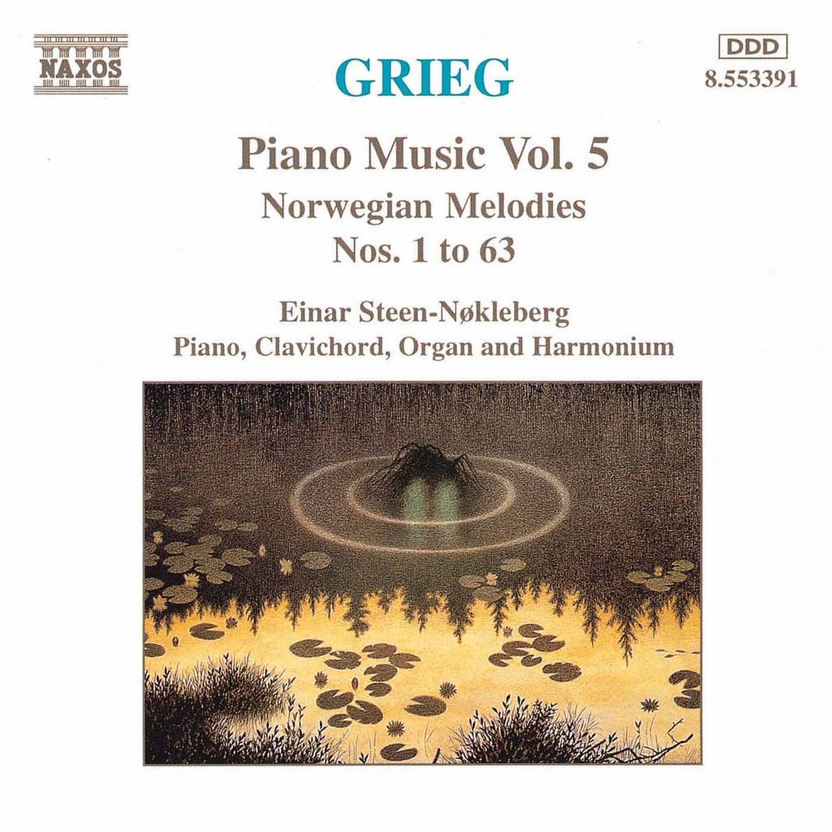 Piano Music Vol. 5 [Audio CD] GRIEG and Grieg