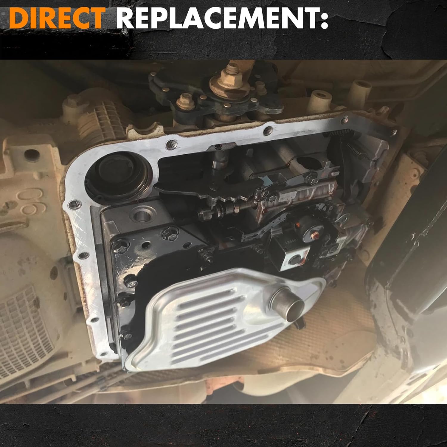 Automatic Transmission Filter with Gasket F6AZ7A098A Compatible With 4R70W 4R75W 4R75E Transmission For Ford Expedition F150 F250 Expedition Explorer Mustang