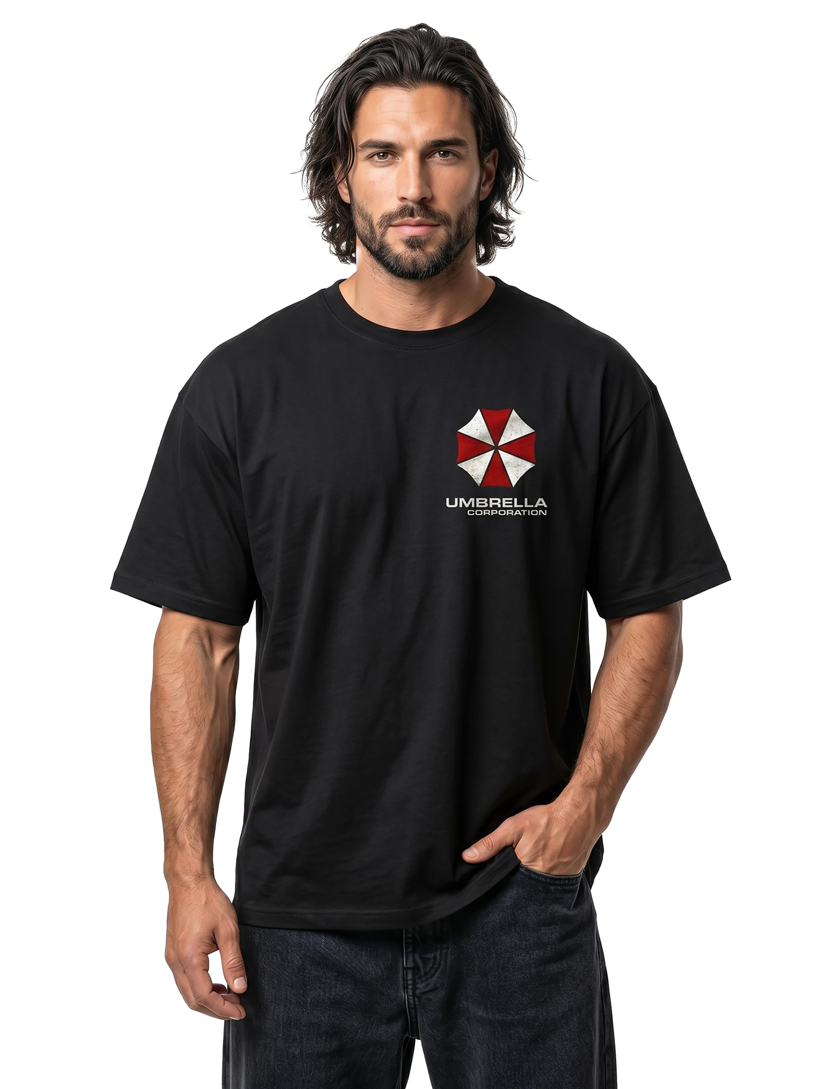 Camiseta Hombre Estampado Umbrella Corporation Logo T-Shirt Resident