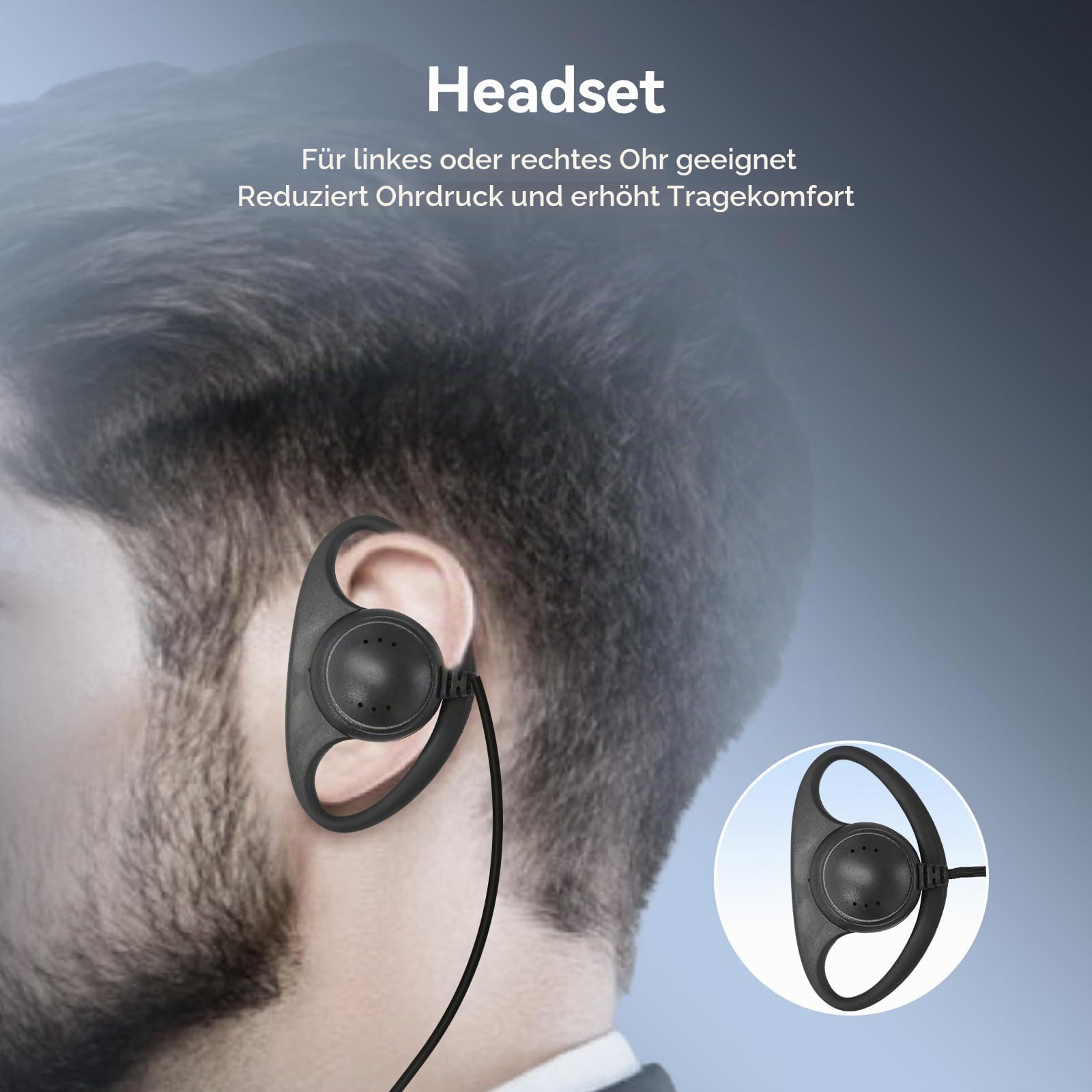 Retekess T130U (T130 4rd) Audio Tour Guide System, Kabelloses Reiseleiter-Set, 200m, U-Band-Modus mit klarer Klangqualität, EIN-Tasten-Bedienung, Tour Guide Headsets für Kirche, Schule und Reisen
