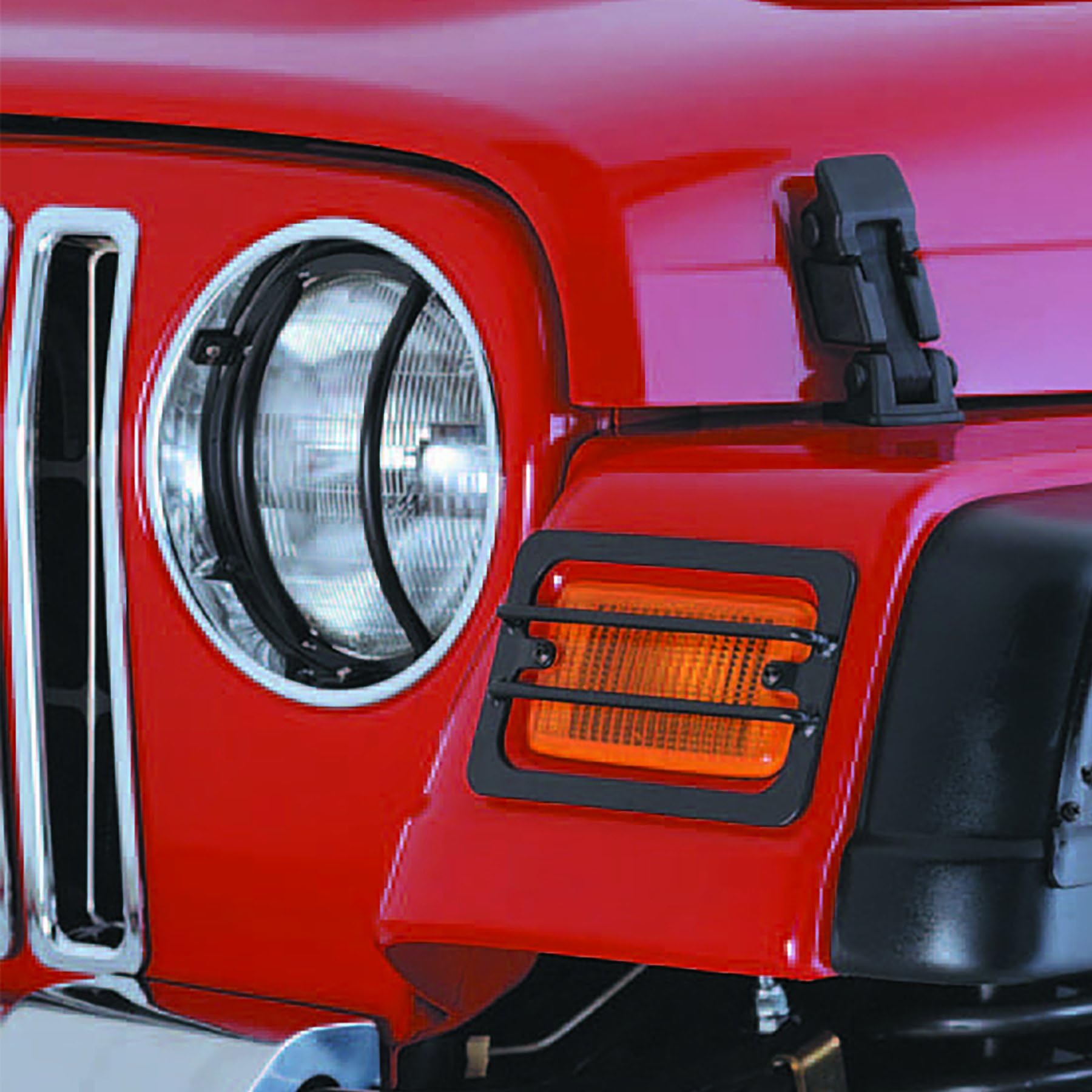 SmittyBilt EURO HEAD LIGHT COVERS, B - SB5660