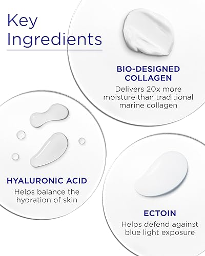 Miniatura 6 de Andalou Naturals Crema hidratante facial de hidratación profunda, crema multicorrectora, cuidado diario de la piel con ácido hialurónico, colágeno