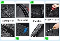 Vista 5 de Wrangler - Revestimientos de carga, ajuste personalizado compatible con Jeep Wrangler 2011-2017 de 4 puertas y JK 2018 de 4 puertas, modelado 3D