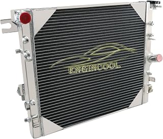 4 Row Core Radiator Cooler For 2007-2018 Jeep Wrangler JK 3.6L 3.8L V6 Gas 2018