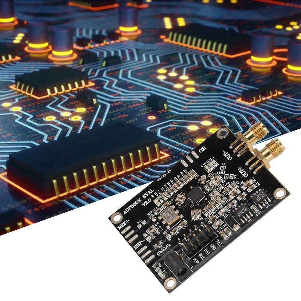 Hyuduo Scheda di Sviluppo ADF5355 Phase Locked Loop da 54 MHz a 13,6 GHz PLL VCO con Alimentatore LDO a Basso Rumore per Collegamento a Microonde per Infrastruttura Wireless