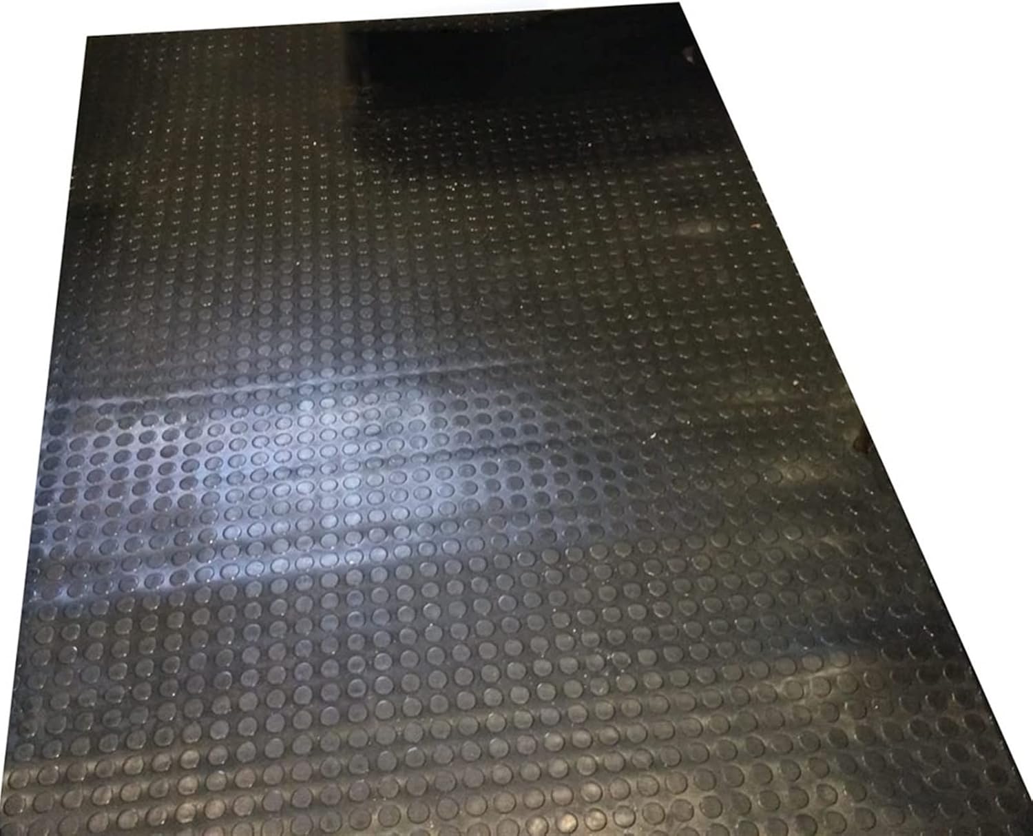 Extra Large Outdoor Rubber Mats for Patio 1/8" Thick Rubber Floor Mats for Garage