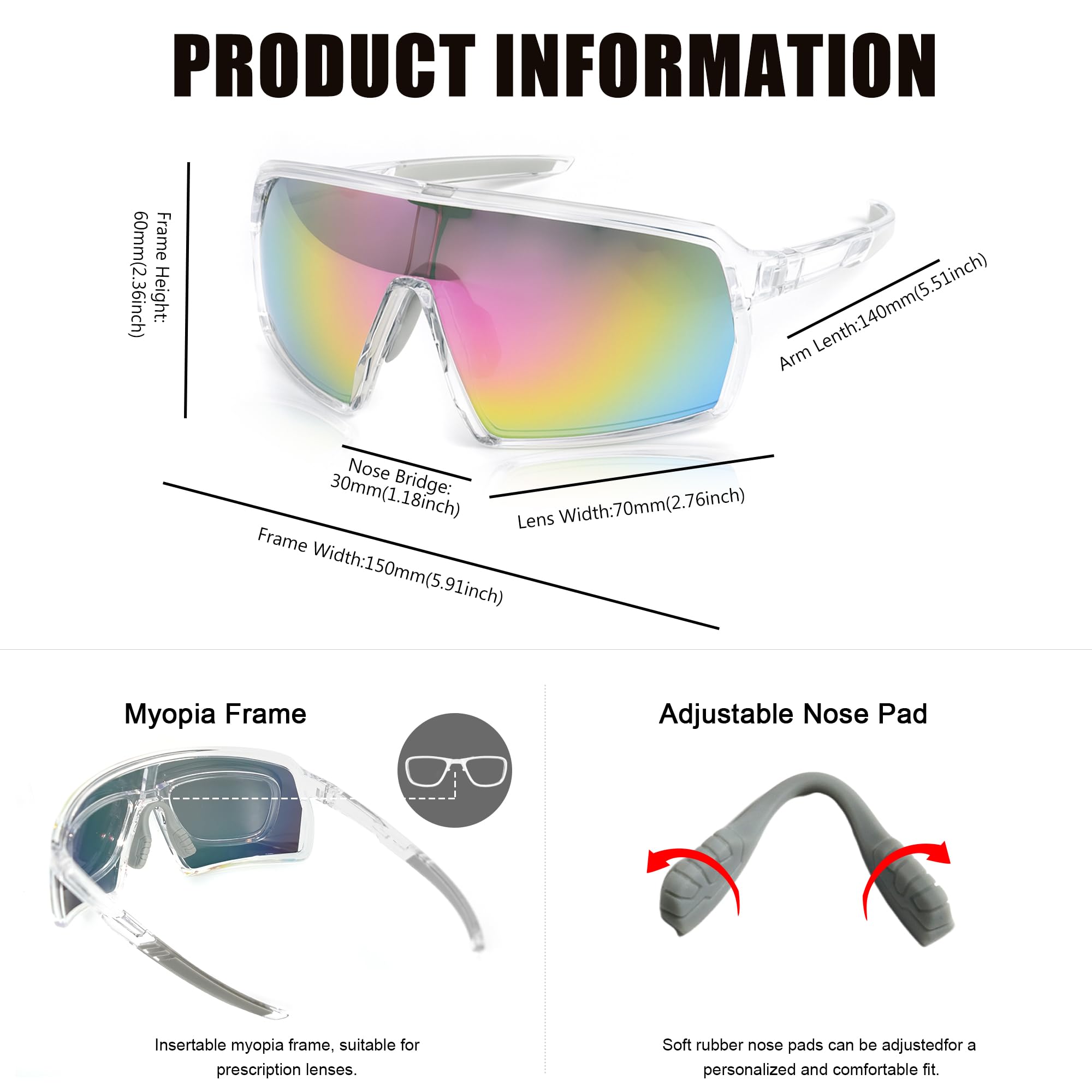 Polaryzacyjne sportowe okulary przeciwsłoneczne ochrona przed promieniowaniem UV wentylacja design sporty na świeżym powietrzu bieganie jazda na rowerze okulary baseballowe dla mężczyzn kobiet