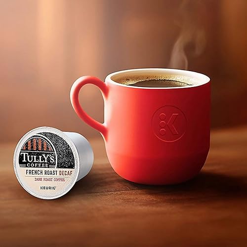 Miniatura 67 de Tully's Coffee Italian Roast, Keurig Cápsulas K-Cup de una sola porción, café tostado oscuro, 72
