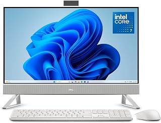 Dell 27 All-in-One Desktop, FHD, Intel Core 7 150U, 32GB, Windows 11 Home | Intel Graphics, 1TB SSD, Wi‑Fi 6E, Bluetooth, Keyboard & Mouse, Stereo Speakers, McAfee+ Premium Trial, EC27250