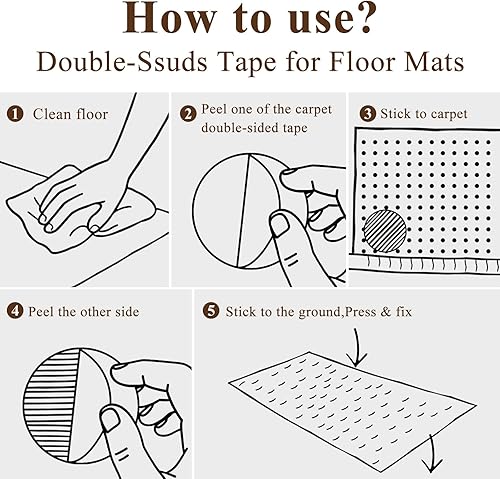 Miniatura 9 de 2x3 Door Mat, Country Floral Non-Skid Rubber Backing Large Rectangle Rugs - Living Room Bedroom Home Office, Retro Watercolor Spring Flowers Herbs