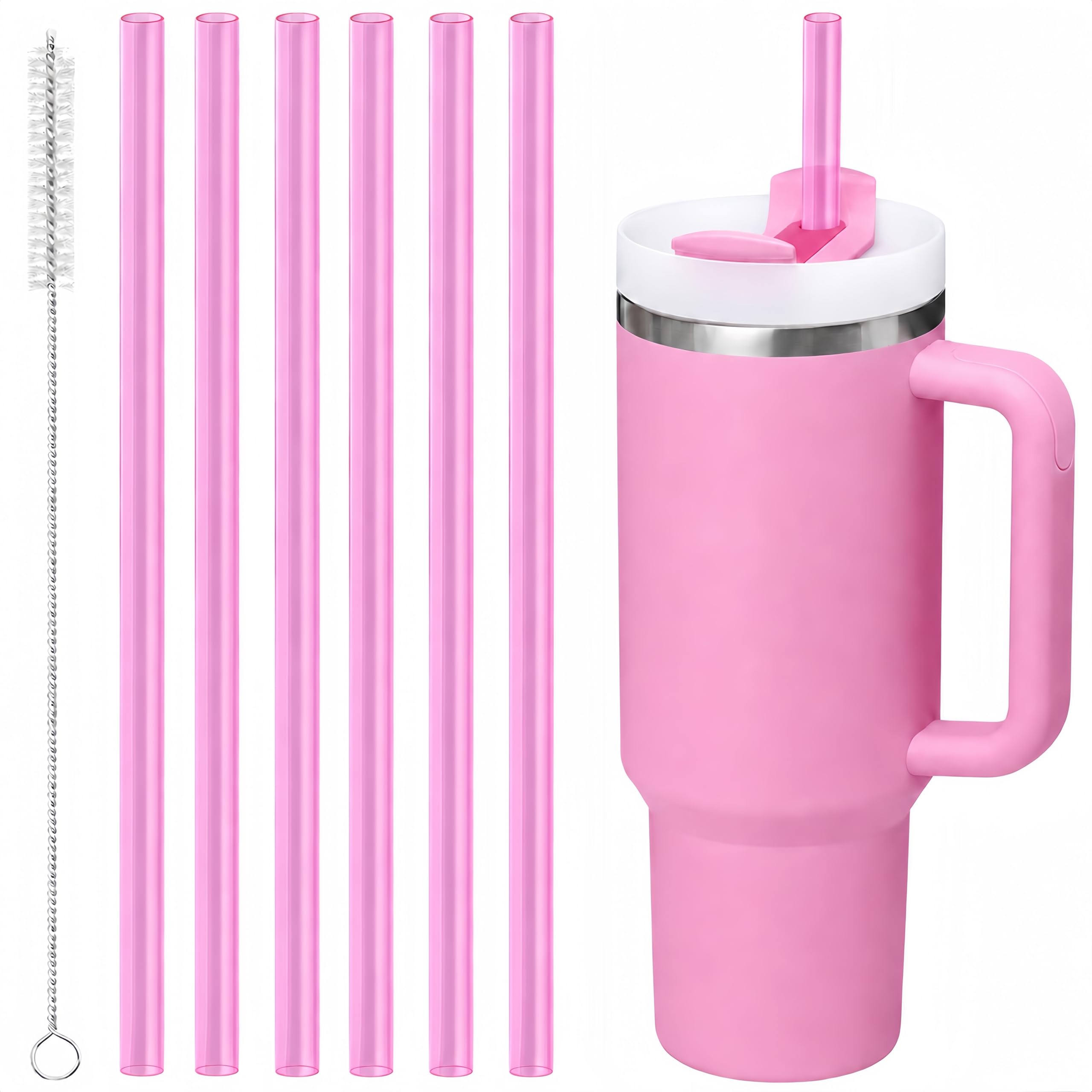 Joshey Replacement Straws for Stanley Quencher 30oz Tumbler, 6 Pack