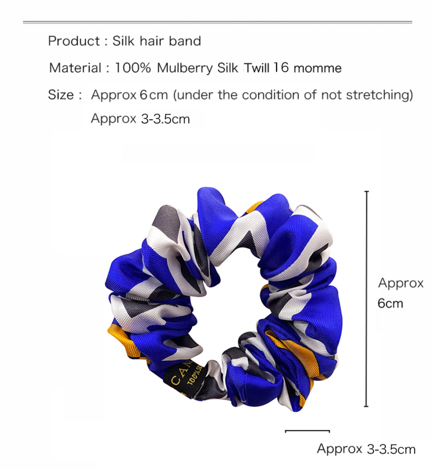 Czysty jedwab Skinnies Scrunchie gumki do włosów skośne opaski liny Scrunchy gumki gumki do włosów dla kobiet dziewczyna akcesoria do włosów