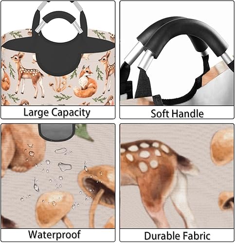 Miniatura 9 de Gbuzozie Cesta de almacenamiento retro de la Torre Eiffel de París, cesta de almacenamiento de juguetes, organizador de ropa, para el hogar, baño,