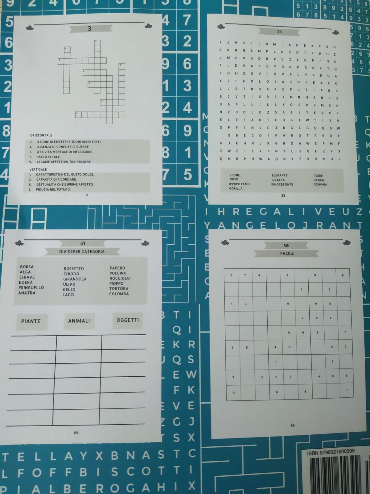 Giochi di Memoria per Nonni: Libro di attività per stimolare il cervello e migliorare la memoria