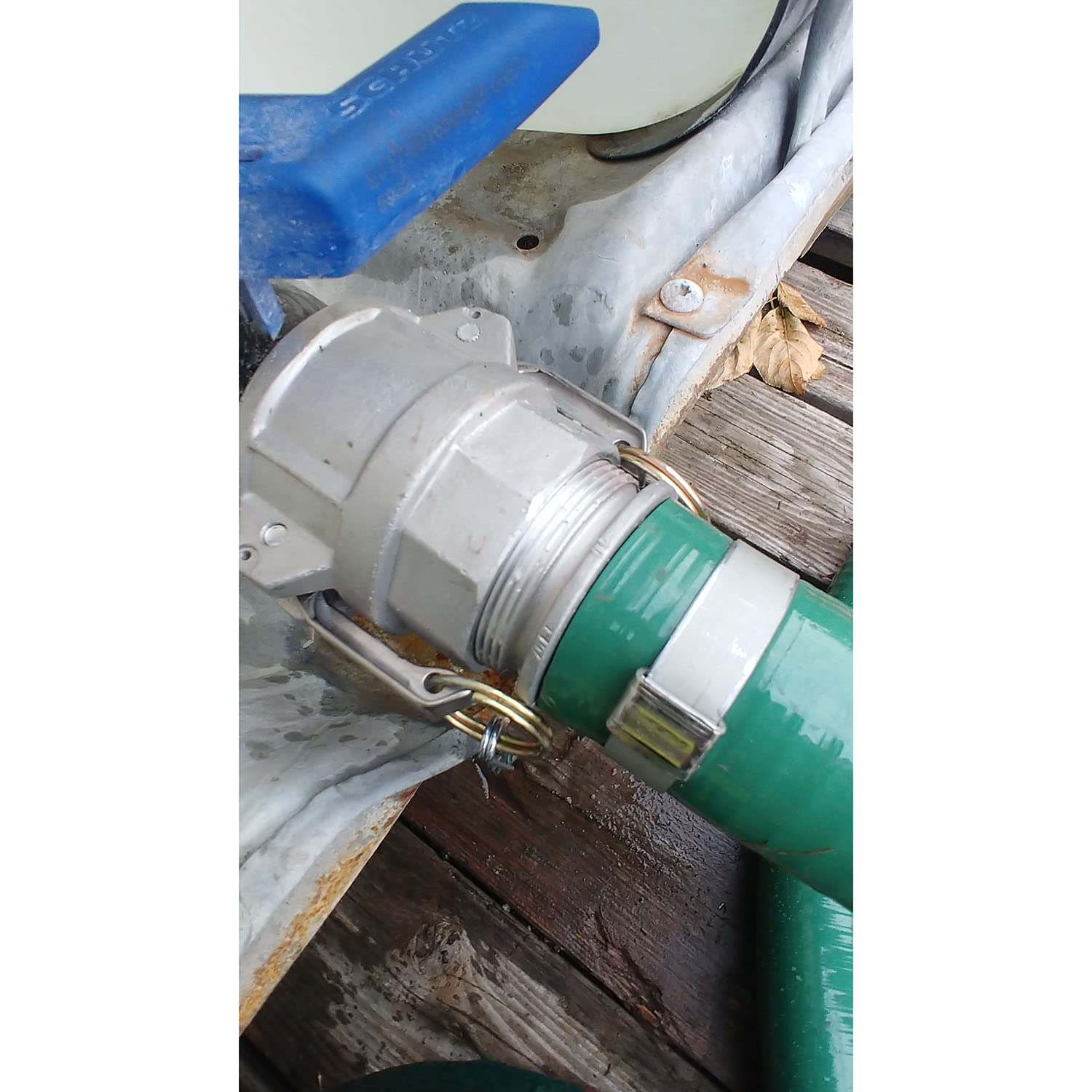 Attacco Flessibile DN13 Tipo Gigante Treccia Acciaio Inox AISI 304, Maschio/femmina - Misura 1/2 - Foto 11