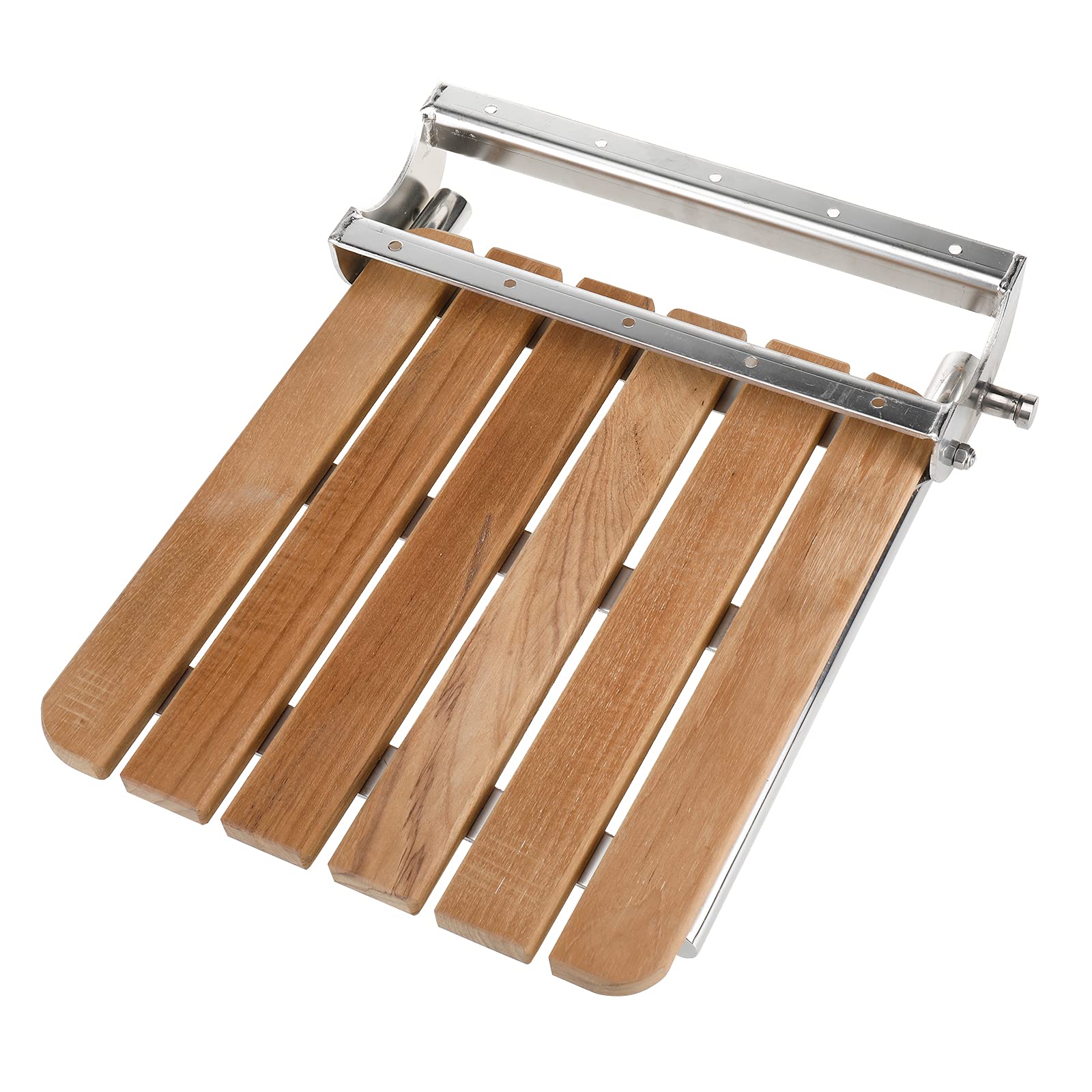 Yaemarine 18" x 16" Teak Folding Shower Seat Wall Mounted Bench