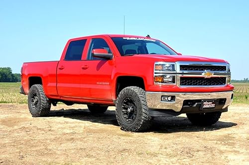 Miniatura 4 de Rough Country Kit de elevación de nivelación de 2 pulgadas para Chevy Silverado y GMC Sierra 2500HD (2001-2010) con códigos FT - Aumenta la