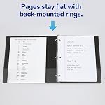 5-1/2" x 8-1/2" Mini Durable View Binders with Round Rings
