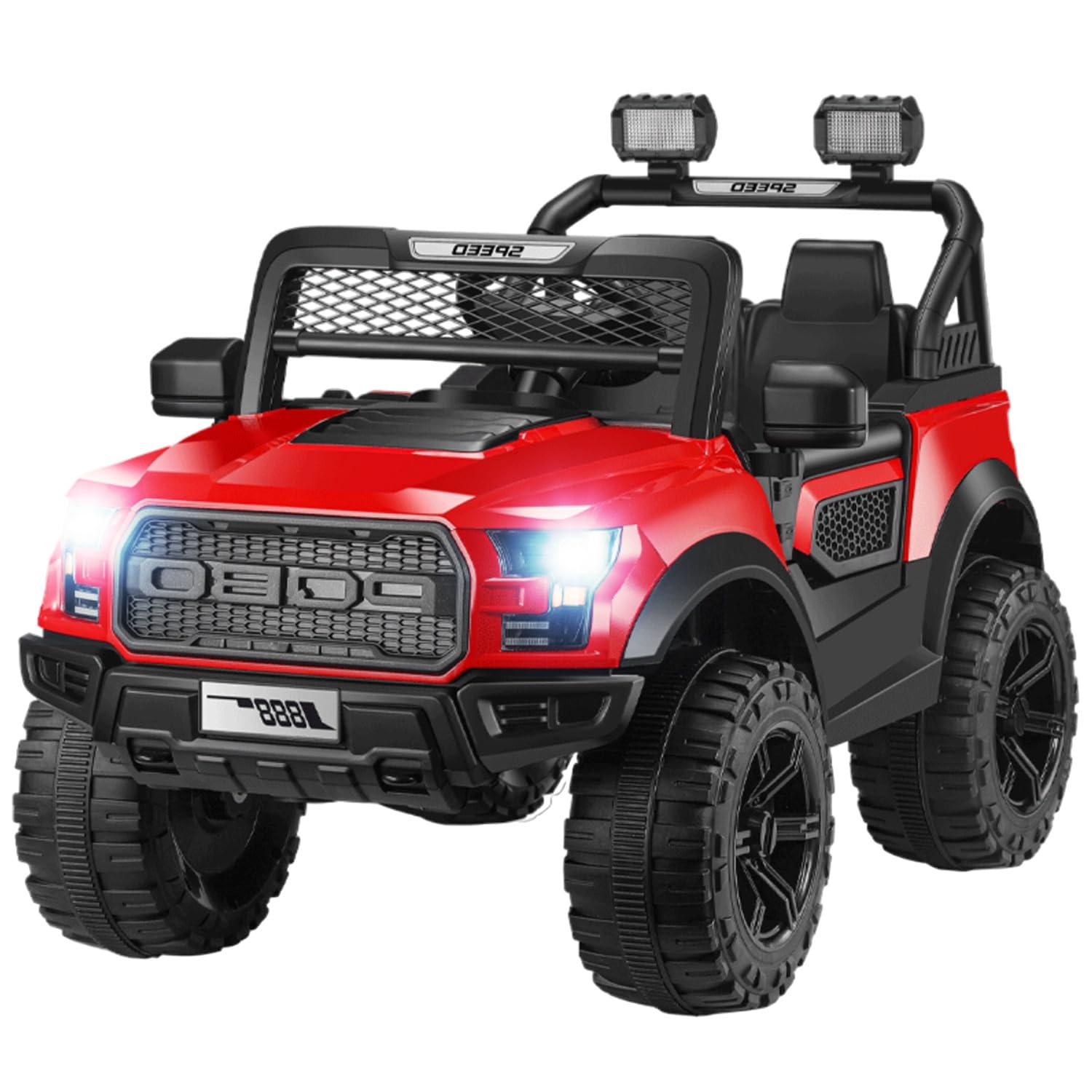 Trinklet Rechargeable Battery POBO Operated Ride On Jeep for Kids with Bluetooth & Music, Rechargeable Electric Jeep Car for Kids (Red) (B0CTMJG6KQ) Amazon Price History, Amazon Price Tracker