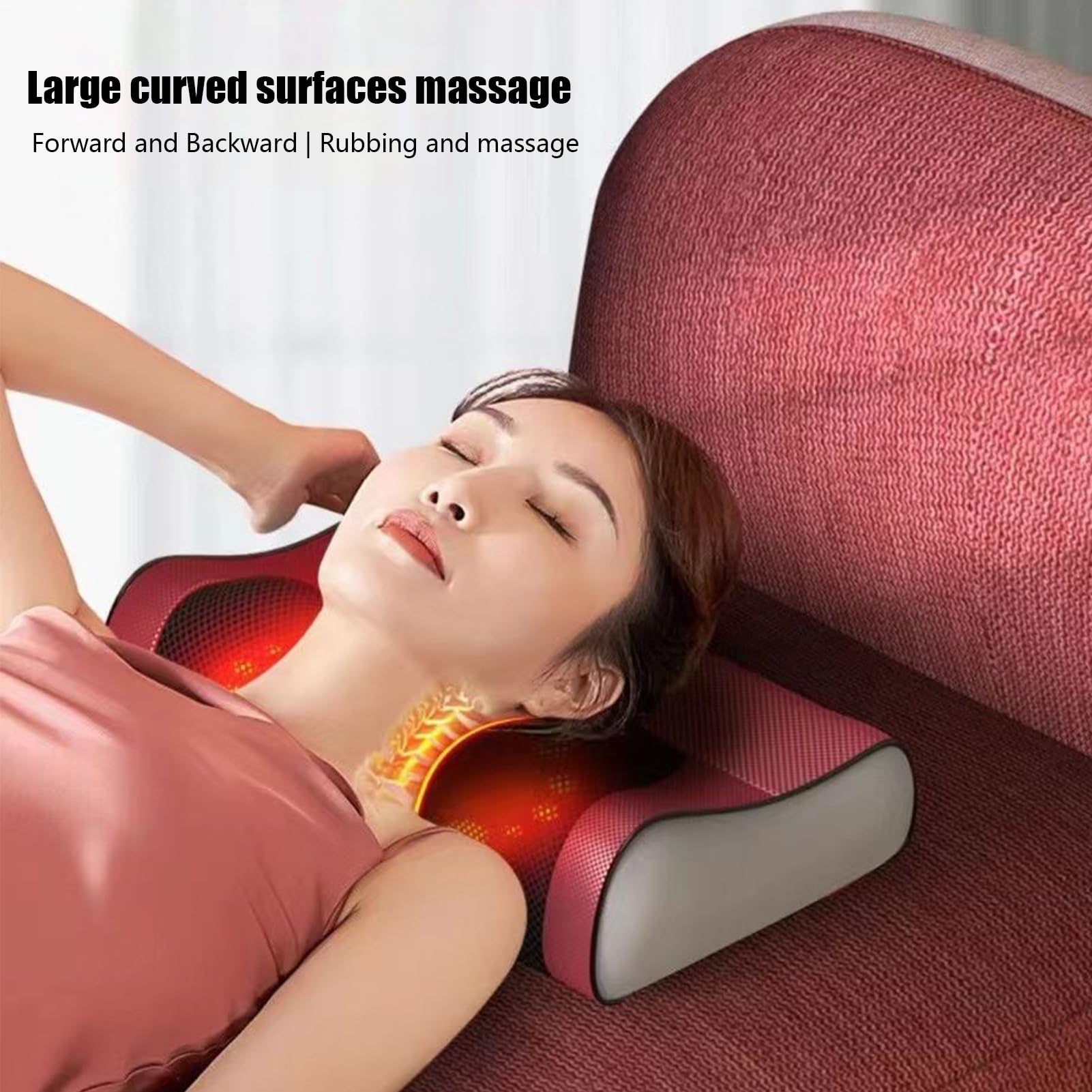 Massagekissen Ergonomisches Nackenkissen Mit Wärmefunktion