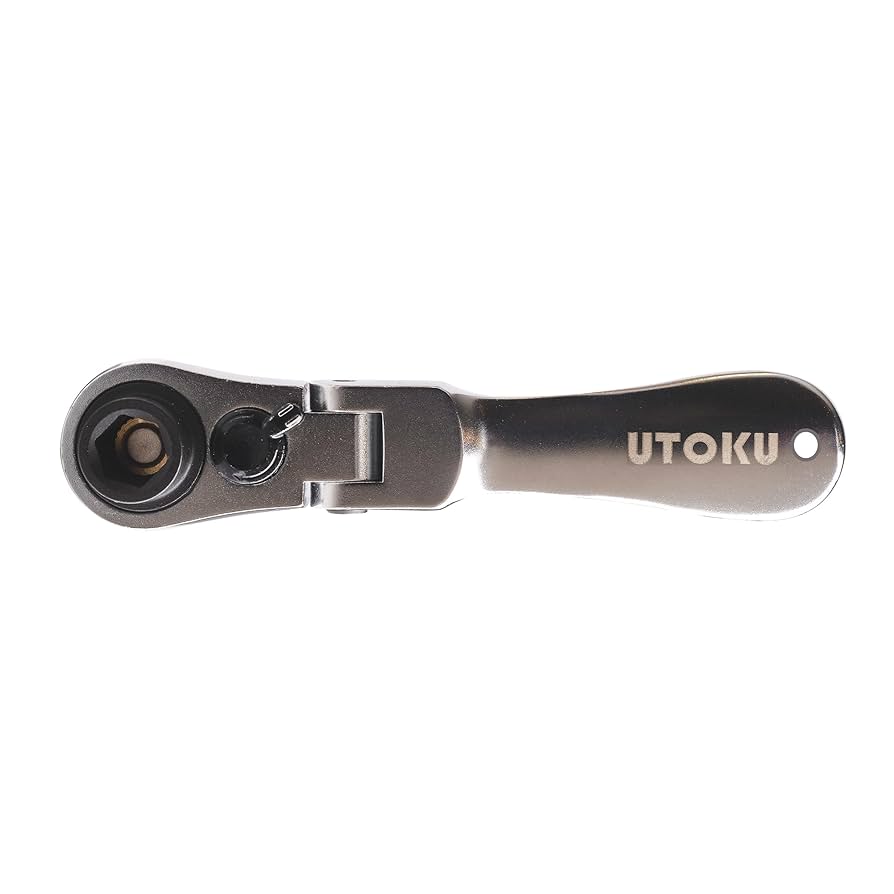 ◆Haku72◆ UTOKU 1/4 Inch Ratchet Wrench and Bit Driver, 72-Tooth