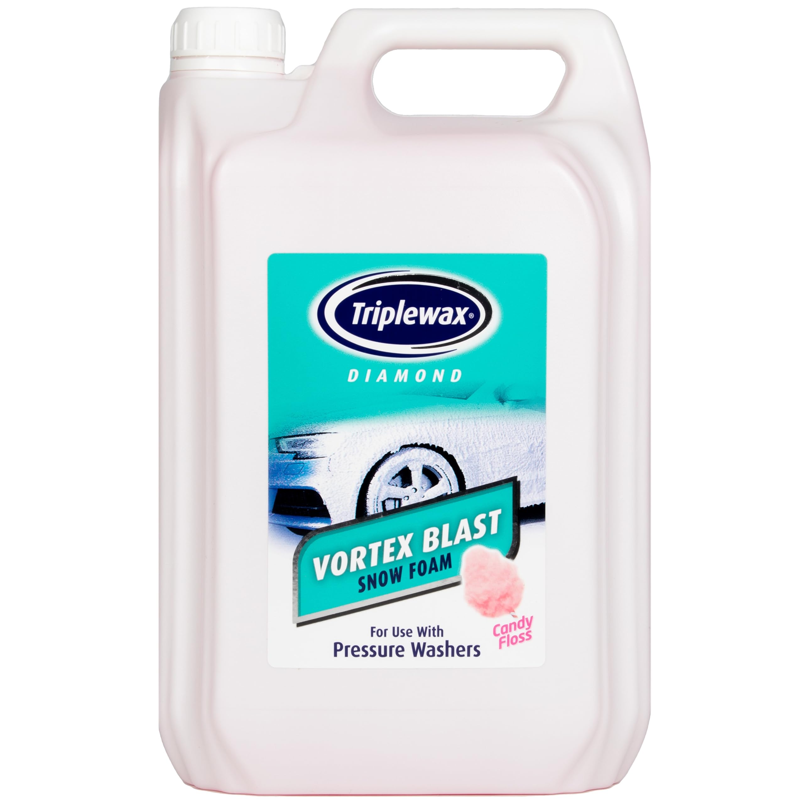 Snow Foam Car Wash Soap 169 fl oz High-Foam Pre-Wash Shampoo for Foam Cannons and Pressure Washers Touchless Car Wash for Cars, Trucks and SUVs