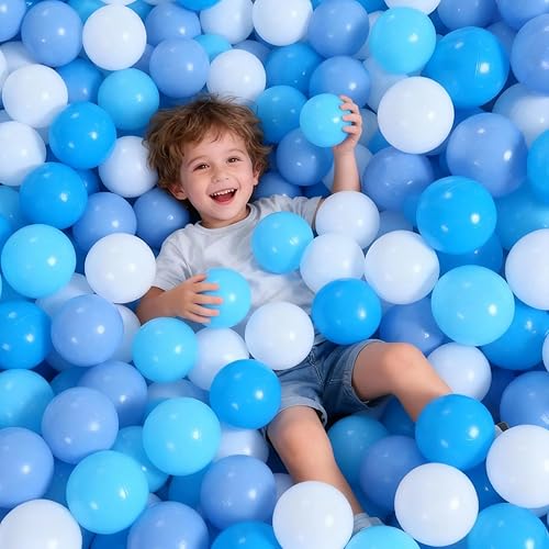 Miniatura 4 de GOGOSO Bolas de plástico para corral de bolas, de juguete, para bebés, niñas y niños, corral de juegos, corral de bebé, parque infantil, tienda de