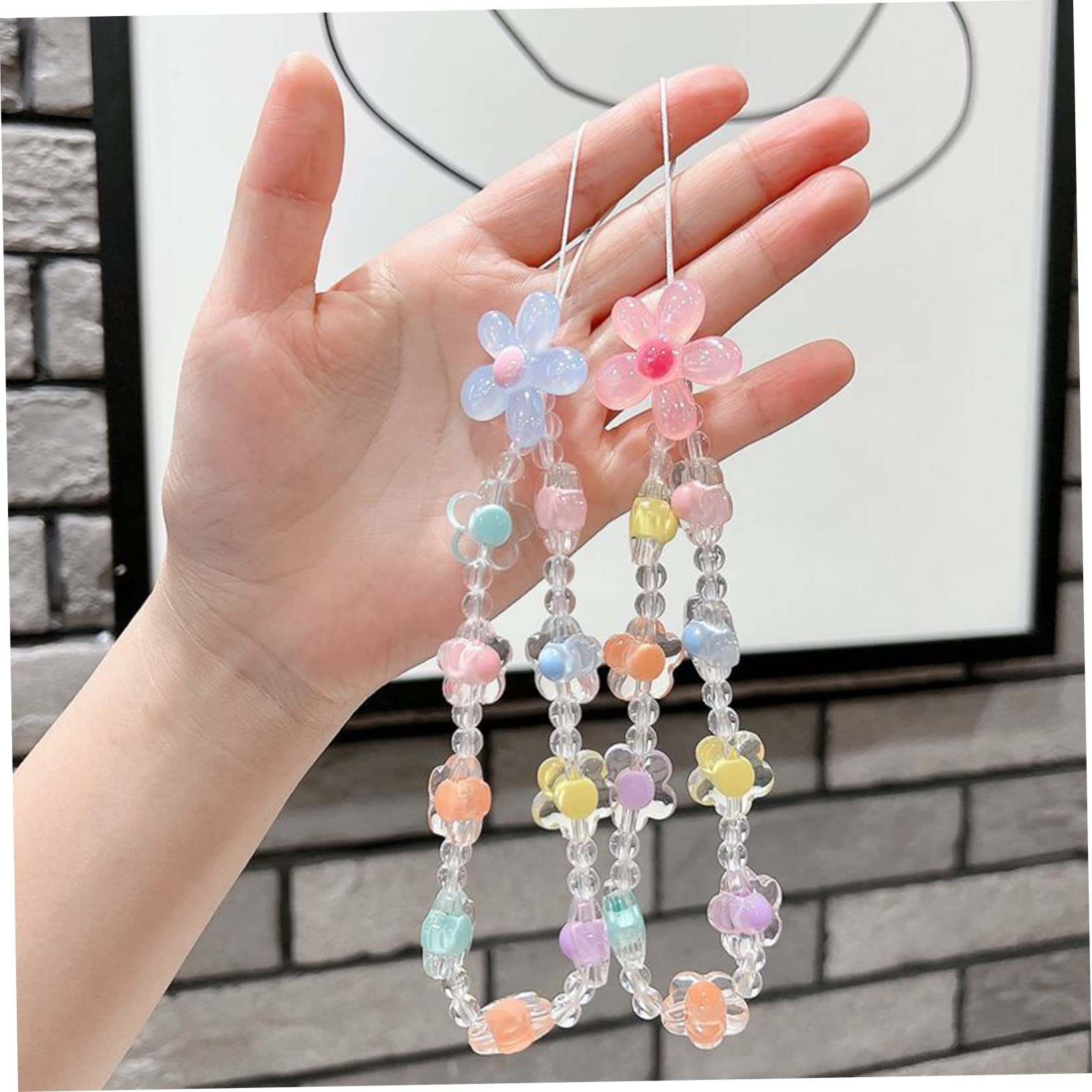 Mikikit 18pezzi Decorativi Per Smartphone Accessori Per Tracolla e Decorazione