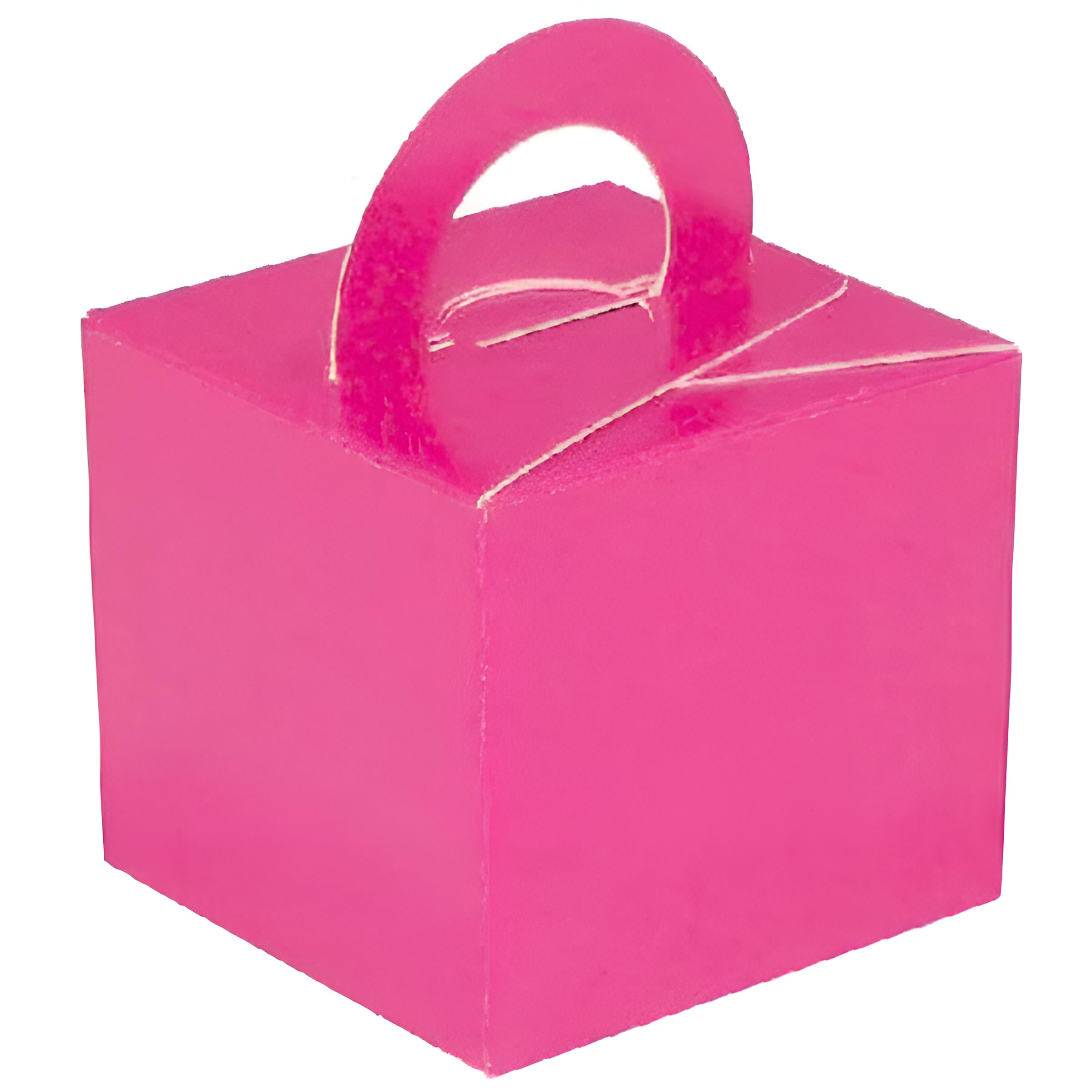 House Of Party Fuchsia 10 X Balloon Weight, Cake Box Or Favour Boxes For Weddings (Fuchsia)
